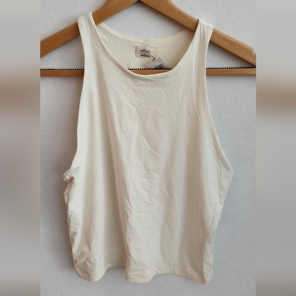 BNWT Aritzia Wilfred Jette Tank in Light Birch, Size S - Picture 2 of 10